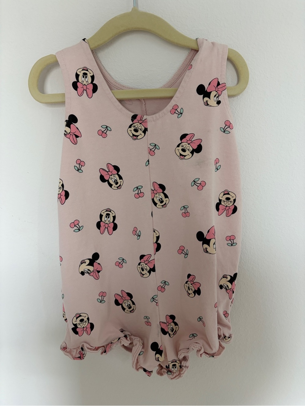 H&M Minnie Mouse Pink Sleeveless Toddler Romper